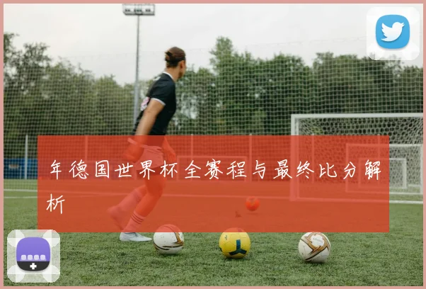 年德国世界杯全赛程与最终比分解析